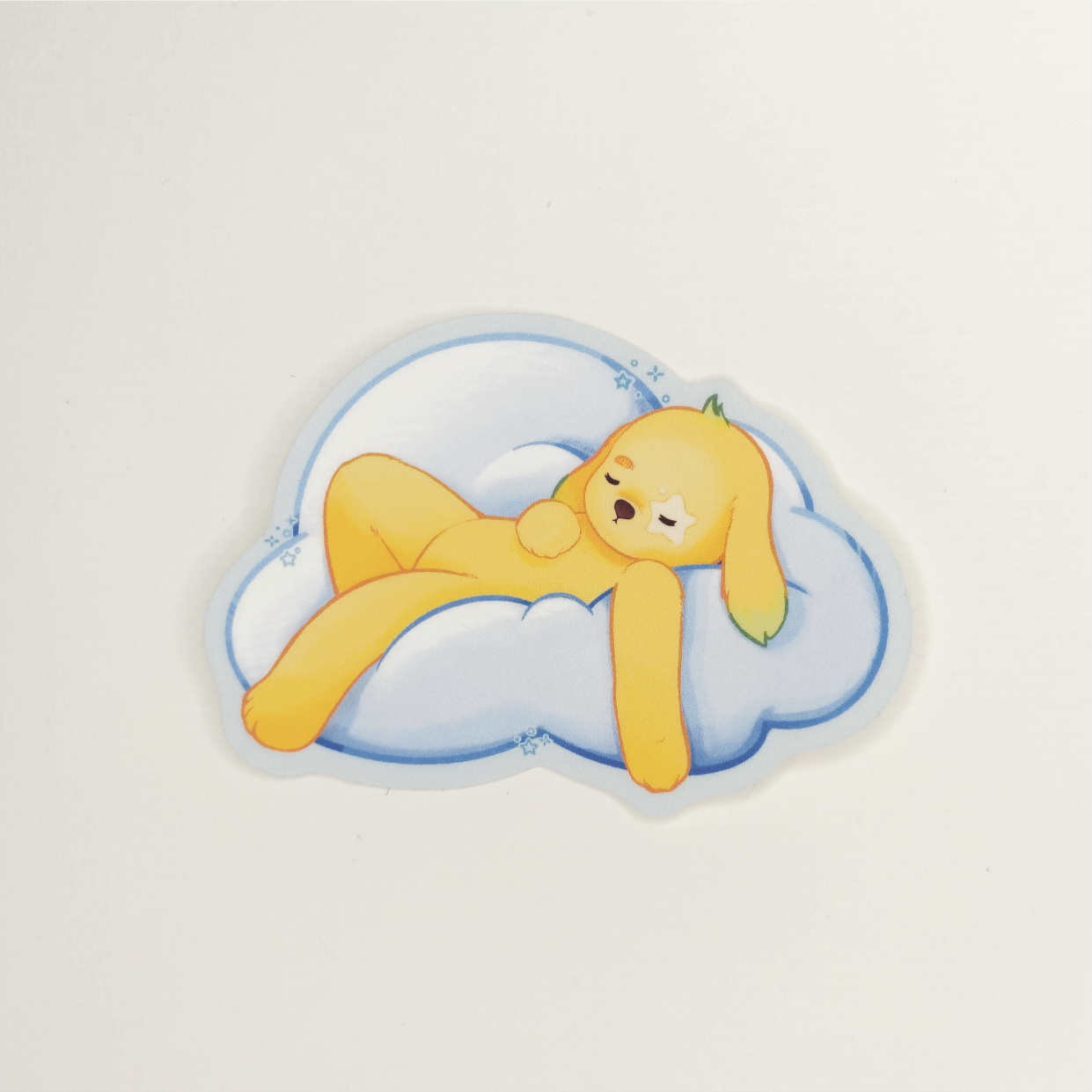 Sleepy on a Cloud Sticker | Starbby
