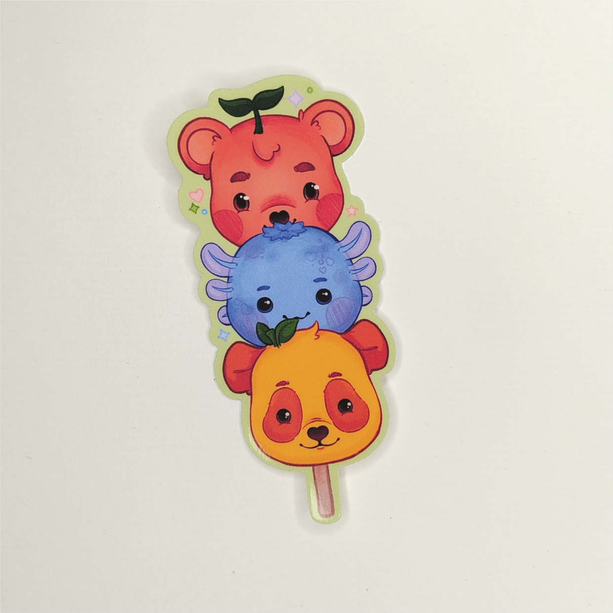 Fruity Dango Sticker | Sherry B., Boxl and Marilda