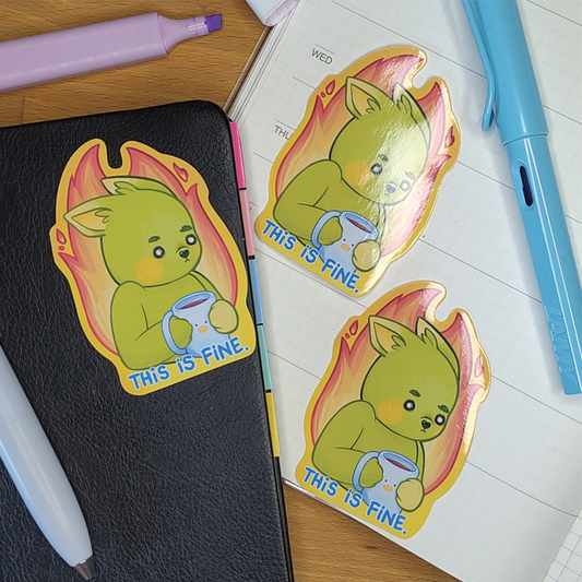 This is Fine Sticker | Limca