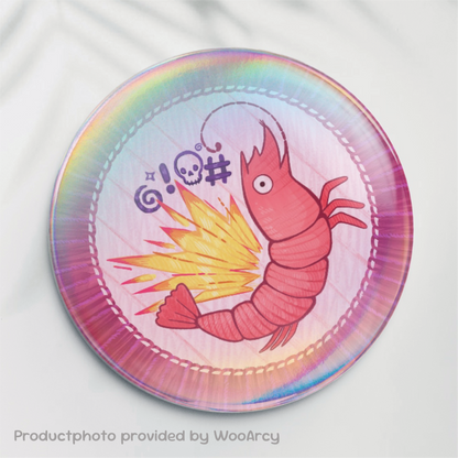 "I Deshrimped!" - Scout Badge | Button - 44mm