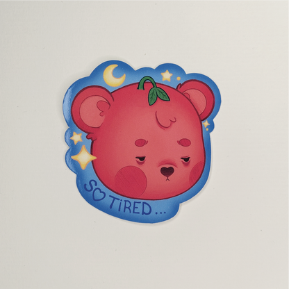 Im Tired Sticker | Sherry B.