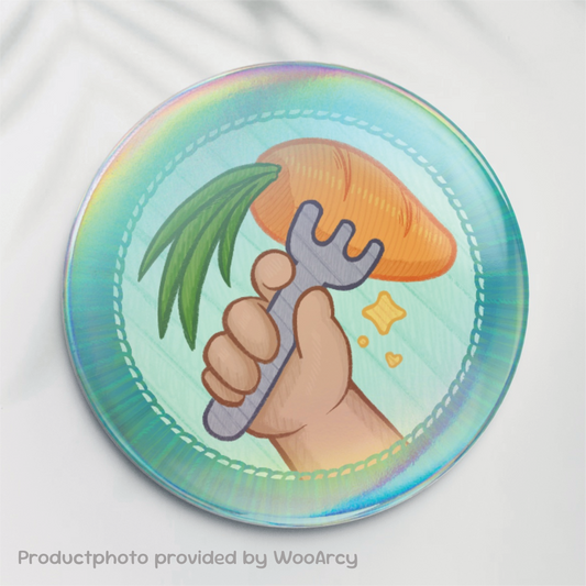 "I Ate My Veggies!" - Scout Badge | Button - 44mm