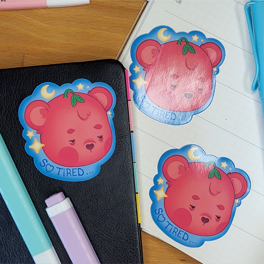 Im Tired Sticker | Sherry B.